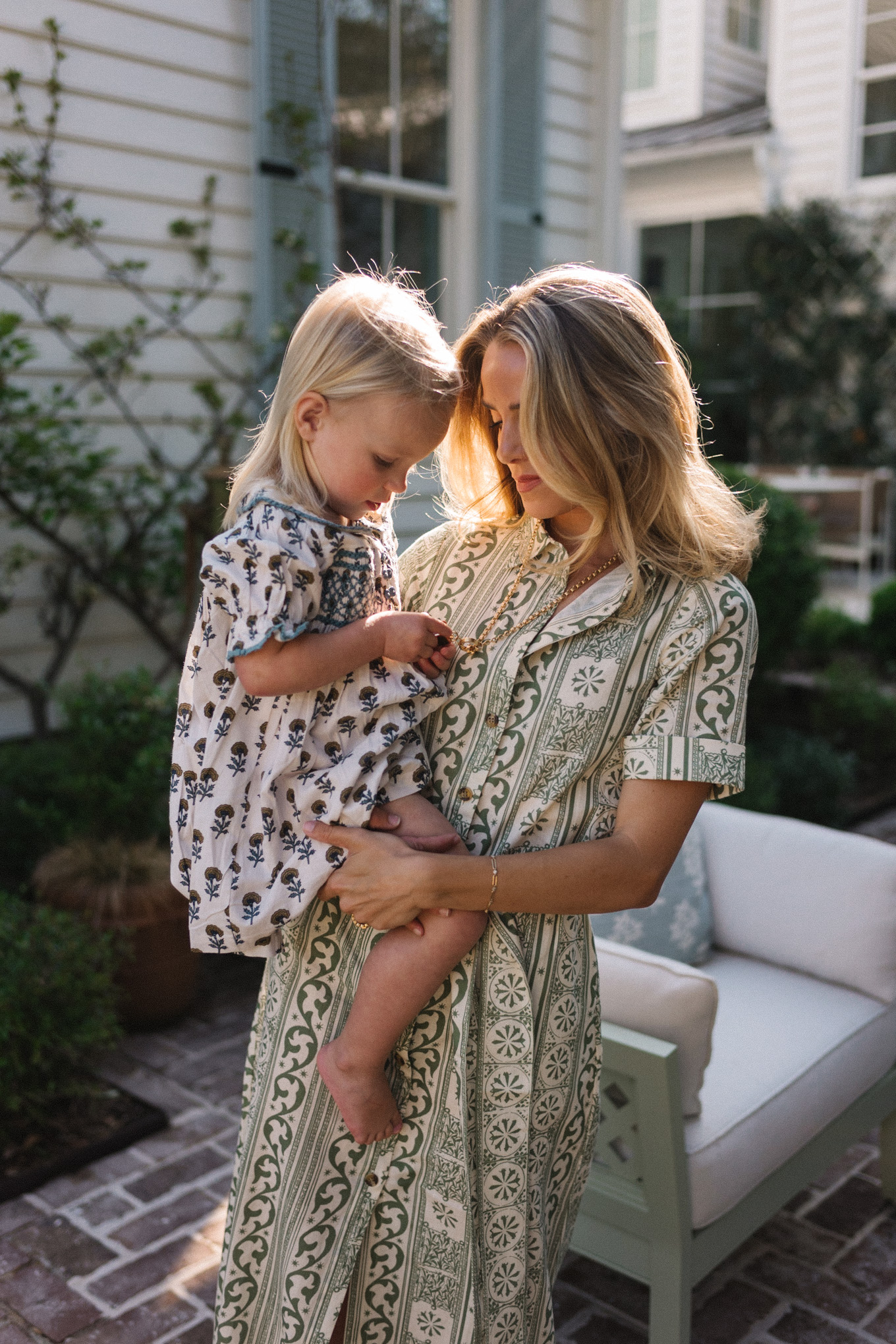 green white belted shirtdress