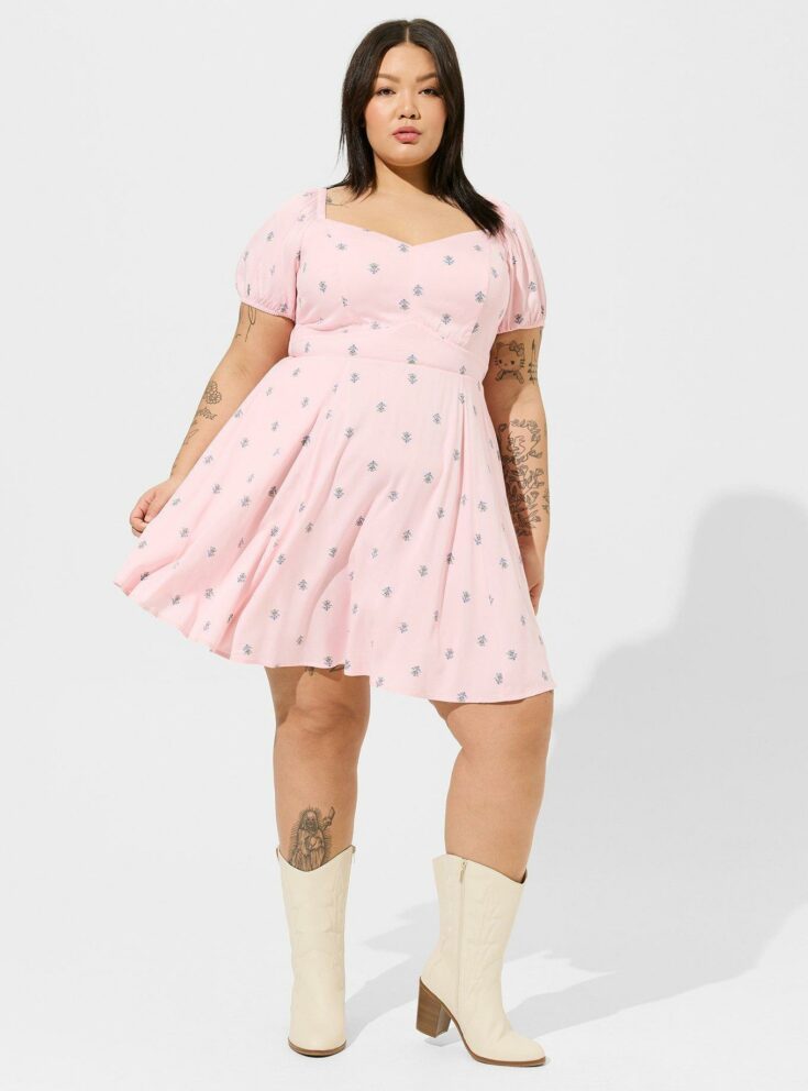 Torrid milkmaid dress
